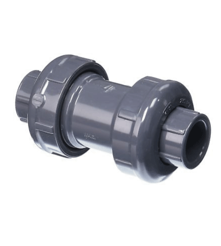 VALVULA CHECK 1/2 PVC C80