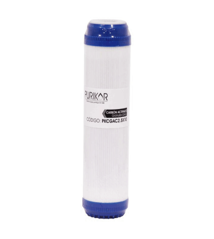 CARTUCHO CARBON ACT GRANULAR PURIKOR PKCGAC2.5X20